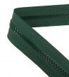 Continuous zip • Moulded 6mm • Dark green