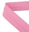 Continuous zip • Moulded 6mm • Light pink