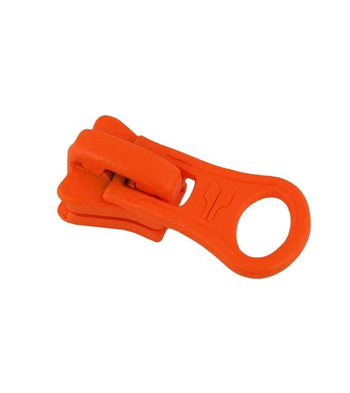 Schieber • Orange fluo • 6mm Kunststoffzähne (Nr.5) AGCO