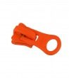 Slider • Orange fluo • Moulded zip 6mm (n°5) AGCO