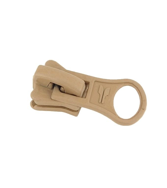 Slider • Sand beige • Moulded zip 6mm (n°5) AGCO