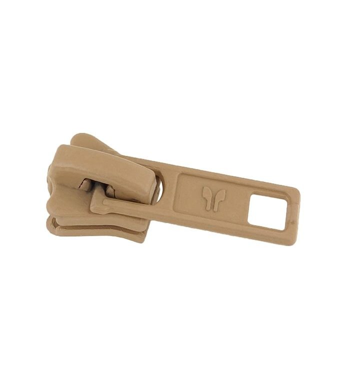 Slider • Sand beige • Moulded zip 6mm (n°5) AG