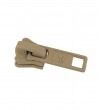 Slider • Light beige • Moulded zip 6mm (n°5) AG