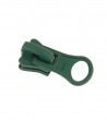 Slider • Dark green • Moulded zip 6mm (n°5) AGCO