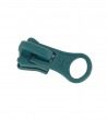 Slider • Dark blue-green • Moulded zip 6mm (n°5) AGCO
