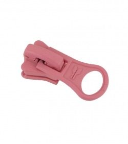 Slider • Light pink • Moulded zip 6mm (n°5) AGCO