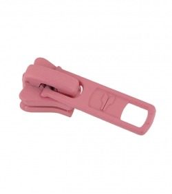 Slider • Light pink • Moulded zip 6mm (n°5) AG