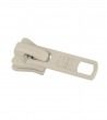 Slider • Ecru • Moulded zip 6mm (n°5) AG