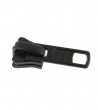 Slider • Black • Moulded zip 6mm (n°5) AG