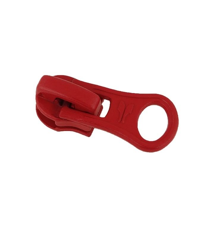 Slider • Red • Spiral zip 6mm (n°5) AGCO