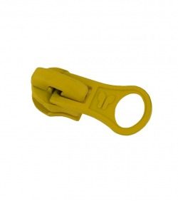 Slider • Apricot-yellow • Spiral zip 6mm (n°5) AGCO