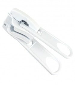 Double pull slider • White...