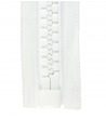 N°20 Separable zipper 14mm • White • Long length Plastic slider