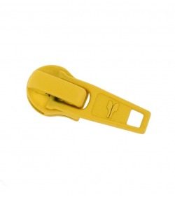 Slider • Apricot-yellow • Spiral zip 5mm (n°4) AG