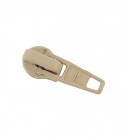 Slider • Light beige • Spiral zip 5mm (n°4) AG