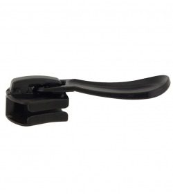 Slider • Black • Moulded zip 14mm (n°20)