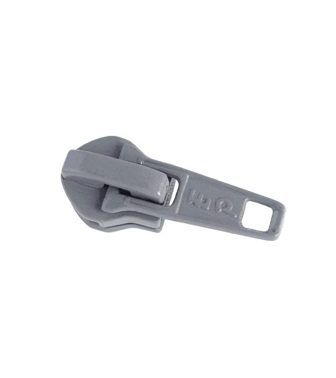 Standard slider • Grey • n°30 for spiral zip 6mm (n°5)