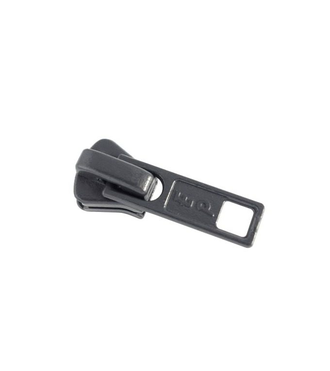 Curseur standard • Gris foncé • n°84 pour maille plastique 6mm (n°5)