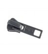 Curseur standard • Gris foncé • n°84 pour maille plastique 6mm (n°5)