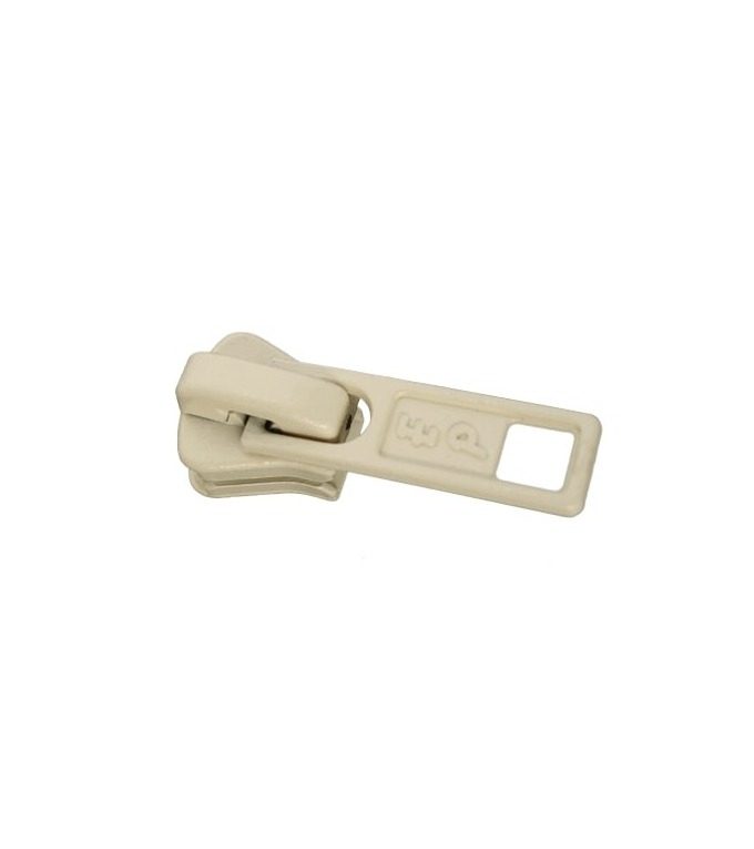 Curseur standard • Beige clair • n°84 pour maille plastique 6mm (n°5)