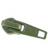 Standard slider • Military green • n°30 for spiral zip 8mm (n°9)