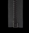 Separable zip 60cm • Black • Moulded zip 9mm
