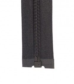 Fermeture Eclair® métal noir mat séparable 60cm maille 6mm - noir - Ma  Petite Mercerie