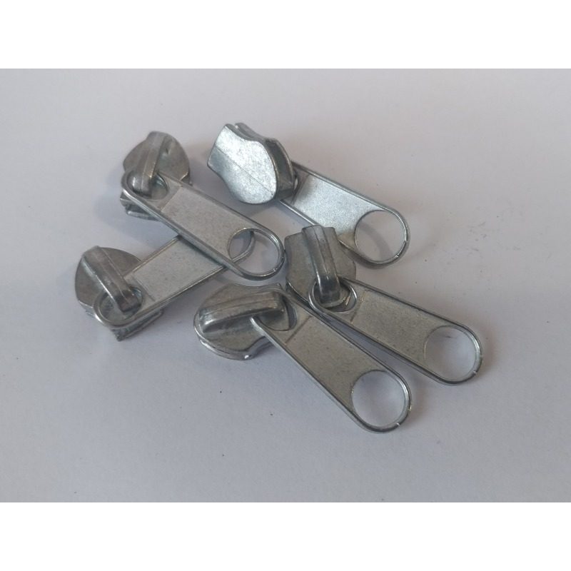 Curseur standard • Brut de finition • n°87 pour maille spirale 6mm (n°5)